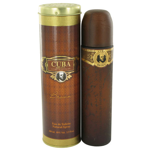 CUBA Brown by Fragluxe - Eau De Toilette Spray 3.4 oz