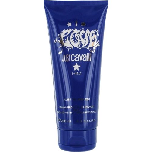 JUST CAVALLI I LOVE HIM by Roberto Cavalli SHAMPOO AND SHOWER GEL 6.8 OZ
