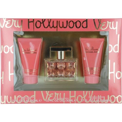 MICHAEL KORS VERY HOLLYWOOD by Michael Kors EAU DE PARFUM SPRAY 1 OZ & BODY LOTION 1.7 OZ & SHOWER GEL 1.7 OZ