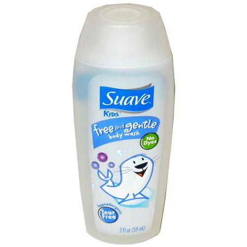 Suave Kids Free & Gentle Travel Size Body Wash Case Pack 48