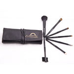 7 Piece Makeup Brush Set - Black Case Pack 12