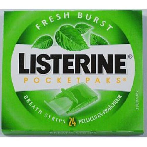 Listerine Pocketpaks Freshburst Case Pack 24