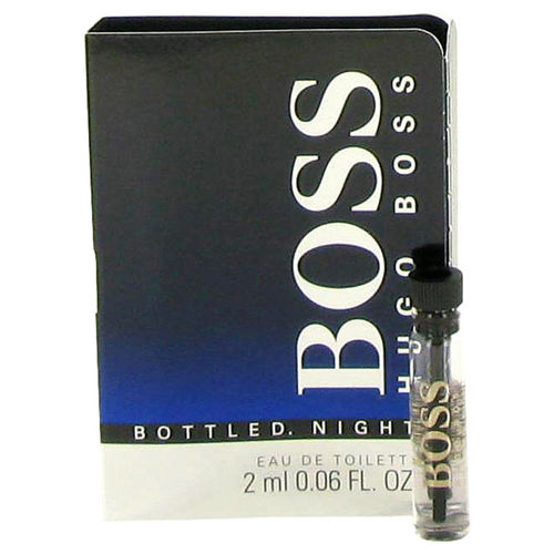 Boss Bottled Night by Hugo Boss - Vial (sample) .06 oz