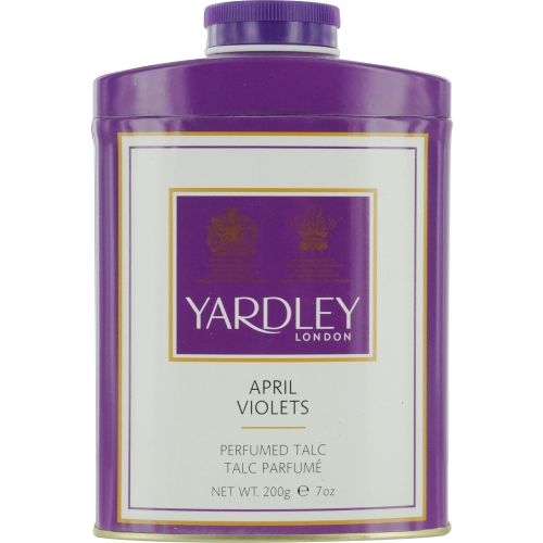 YARDLEY by Yardley APRIL VIOLETS TIN TALC 7 OZ