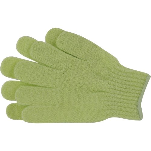 SPA ACCESSORIES by  EXFOLIATING BATHING GLOVES - CELERY