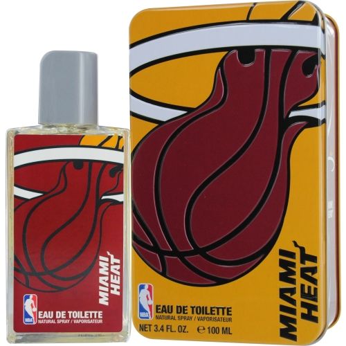 NBA HEAT by Air Val International EDT SPRAY 3.4 OZ (METAL CASE)