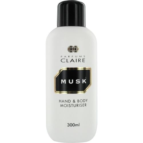 PARFUMS CLAIRE MUSK by Parfums Claire HAND & BODY MOISTURIZER 10.5 OZ