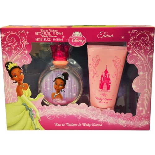 PRINCESS & THE FROG by Air Val International TIANA EDT SPRAY 3.4 OZ & BODY LOTION 5 OZ