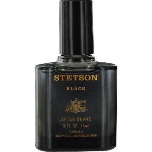 STETSON BLACK by Coty AFTERSHAVE .5 OZ