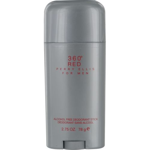 PERRY ELLIS 360 RED by Perry Ellis DEODORANT STICK ALCOHOL FREE 2.75 OZ