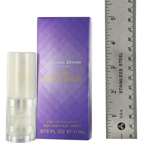 CELINE DION PURE BRILLIANCE by Celine Dion EDT SPRAY .37 OZ MINI