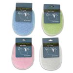 Soap Pouch Scrubber 4 Pieces Assorted 5.75x4.63 Inches Case Pack 72