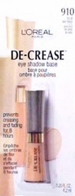 Loreal De-Crease Eye Shad Base Case Pack 18