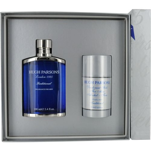HUGH PARSONS by Hugh Parsons EAU DE PARFUM SPRAY 3.4 OZ & DEODORANT STICK ALCOHOL FREE 2.5 OZ