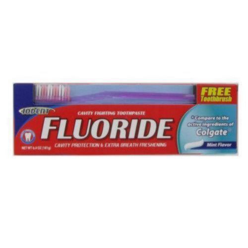 6.4 Oz Fluoride Tooth Paste Toothbrush Case Pack 48