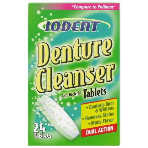 Iodent Denture Cleanser Case Pack 24