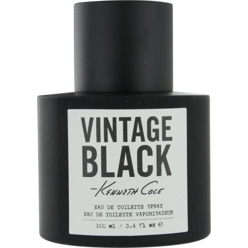 VINTAGE BLACK by Kenneth Cole EDT SPRAY 3.4 OZ (UNBOXED)