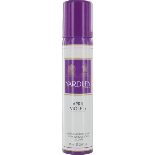 YARDLEY by Yardley APRIL VIOLETS BODY SPRAY 2.6 OZ