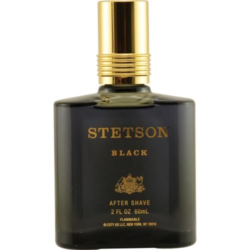 STETSON BLACK by Coty AFTERSHAVE 2 OZ