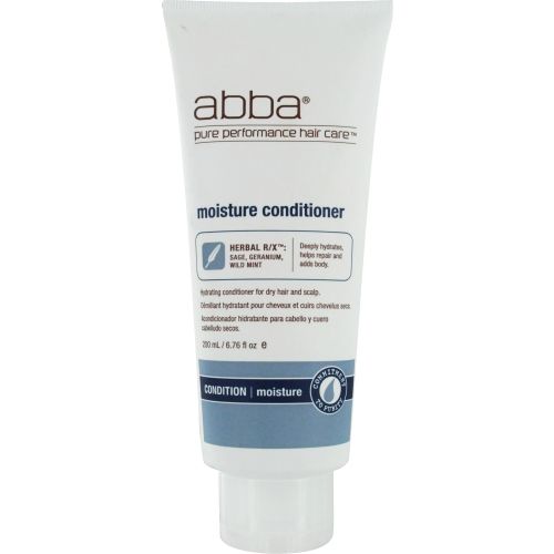 ABBA by ABBA Pure & Natural Hair Care MOISTURE CONDITIONER 8 OZ