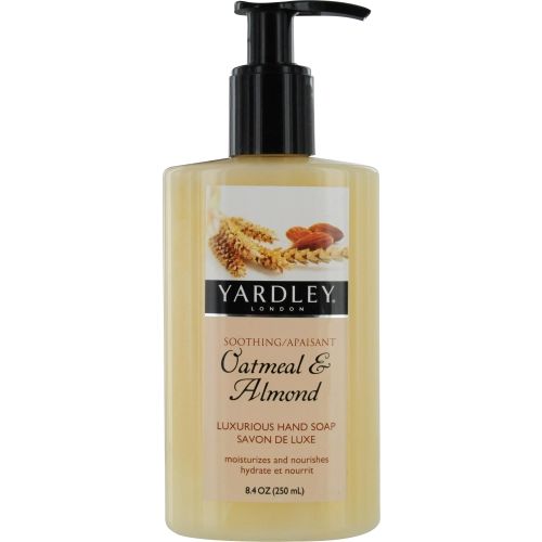 YARDLEY by Yardley OATMEAL & ALMOND LIQUID HAND SOAP 8.4 OZ