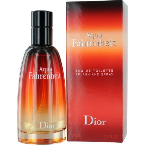 AQUA FAHRENHEIT by Christian Dior EDT SPRAY 2.5 OZ