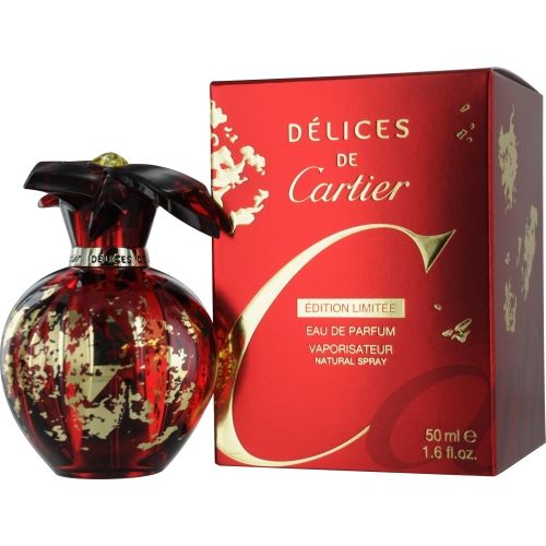 DELICES DE CARTIER by Cartier EAU DE PARFUM SPRAY 1.6 OZ (LIMITED EDITION)