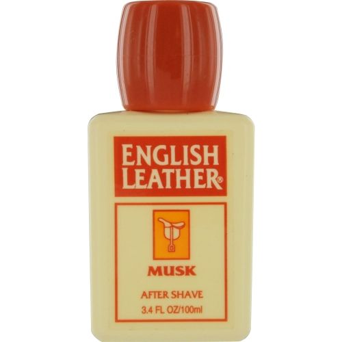 ENGLISH LEATHER MUSK by Dana AFTERSHAVE 3.4 OZ (PLASTIC BOTTLE) (UNBOXED)