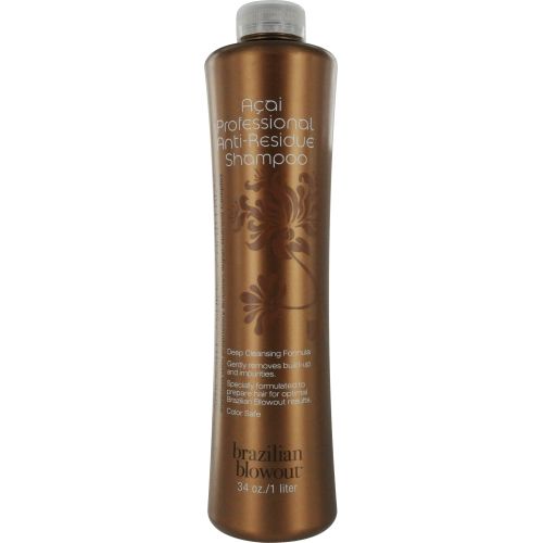 BRAZILIAN BLOWOUT by  ACAI PROFESSIONAL ANTI-RESIDUE SHAMPOO 34 OZ