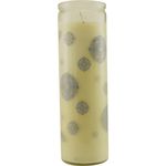 K HALL by K Hall BLUEBERRY BASIL SOY & BEESWAX CANDLE LARGE PRINTED GLASS.  BURNS APPROX. 100 HRS.