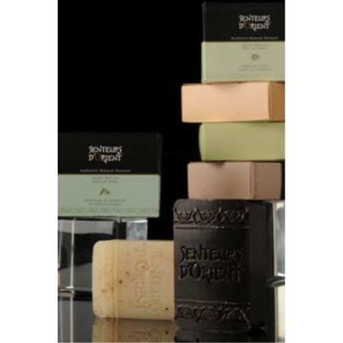 Bath Soap - Amber Fragrance - Black