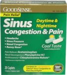 Good Sense Sinus Congestion Day/Night Combo Pack Case Pack 24