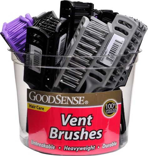 Good Sense Vent Brush Cylinder - Self Display - 24 Pc Case Pack 6