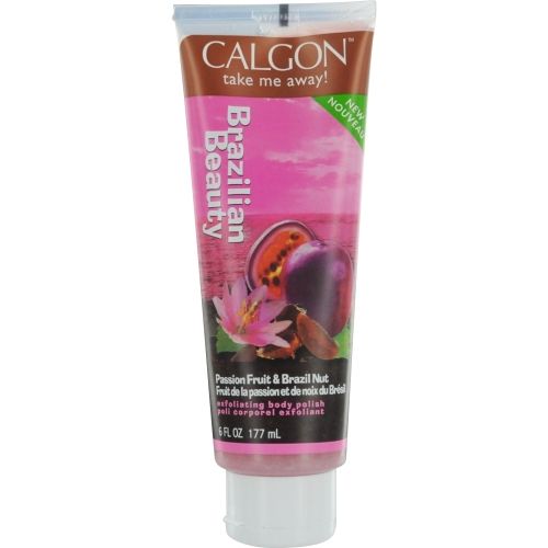 CALGON by Coty BRAZILIAN BEAUTY PASSION FRUIT & BRAZIL NUT BODY POLISH 6 OZ