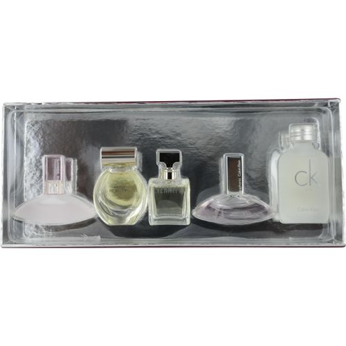 CALVIN KLEIN VARIETY by Calvin Klein 5 PIECE WOMENS MINI VARIETY WITH CK ONE & CALVIN KLEIN BEAUTY & EUPHORIA BLOSSOM & EUPHORIA & ETERNITY AND ALL AR