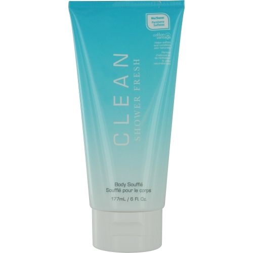 CLEAN SHOWER FRESH by Dlish BODY SOUFFLE 6 OZ