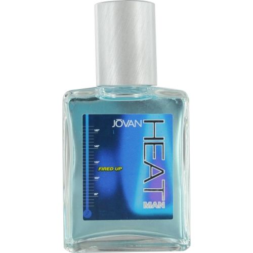 JOVAN HEAT MAN by Jovan FIRED UP AFTERSHAVE COLOGNE 2 OZ (UNBOXED)