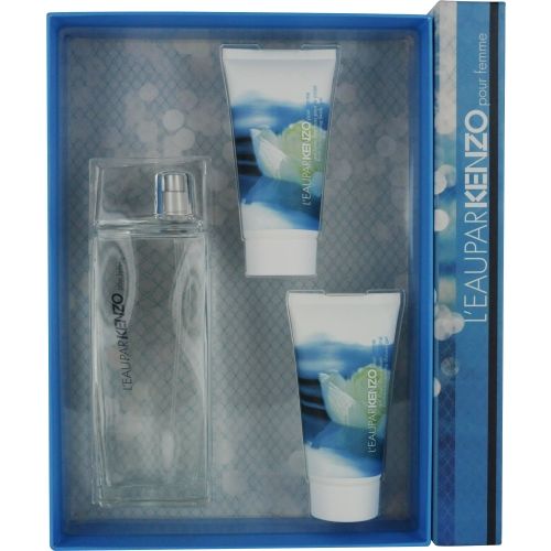 L'EAU PAR KENZO by Kenzo EDT SPRAY 3.4 OZ & SHOWER GEL 1.7 OZ & BODY GEL 1.7 OZ