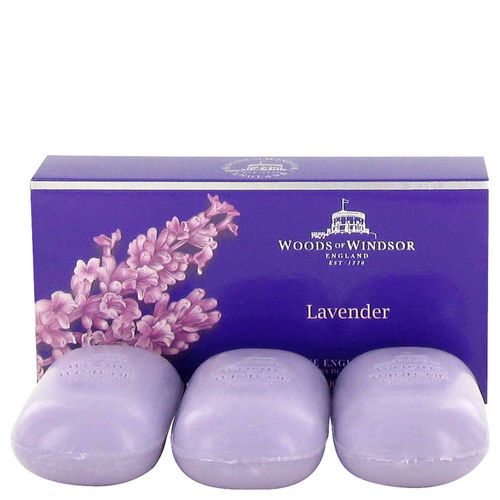 Lavender by Woods of Windsor - Fine English Soap 3 x 100g