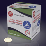 Sheer Spot Bandages Sterile 100/bx 1200/cs Case Pack 12