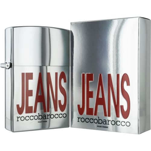 ROCCO BAROCCO SILVER JEANS by Rocco Barocco EAU DE PARFUM SPRAY 2.5 OZ (NEW PACKAGING)