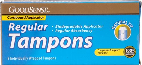 Good Sense Regular Tampon Case Pack 24