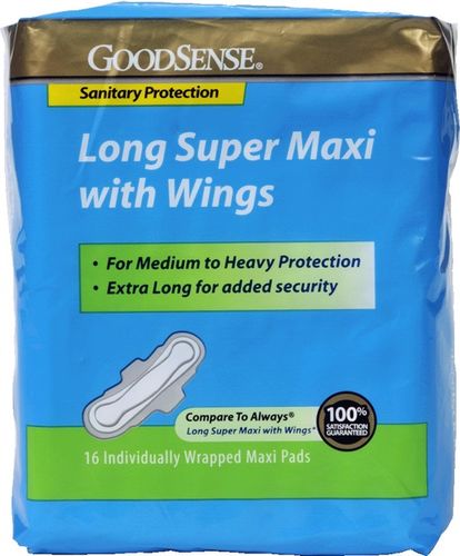 Good Sense Long Super Maxi With Wings Case Pack 12