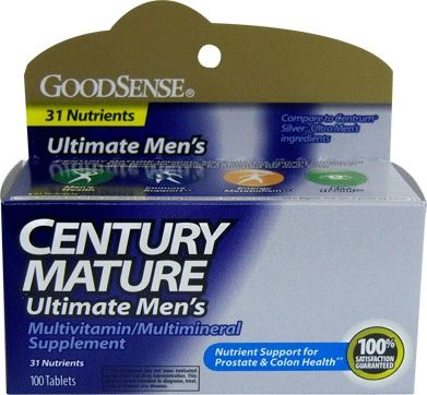 Good Sense Century Mature Ultimate Men's Tablets Case Pack 12