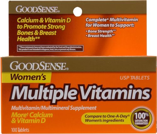 Good Sense Women's Multiple Vitamin Tablets Case Pack 12
