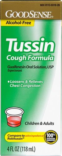 Good Sense Tussin C/S Cough Suppression Case Pack 48