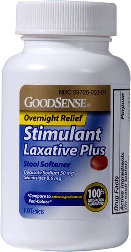 Good Sense Overnight Relief Stimulant Laxative Plus Case Pack 24