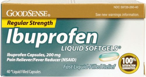 Good Sense Ibuprofen Liquid Softgel Case Pack 24