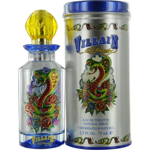 ED HARDY VILLAIN by Christian Audigier EDT SPRAY 2.5 OZ