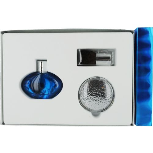 MEDITERRANEAN by Elizabeth Arden EAU DE PARFUM SPRAY 1.7 OZ & SHIMMER POWDER .28 OZ & BRUSH